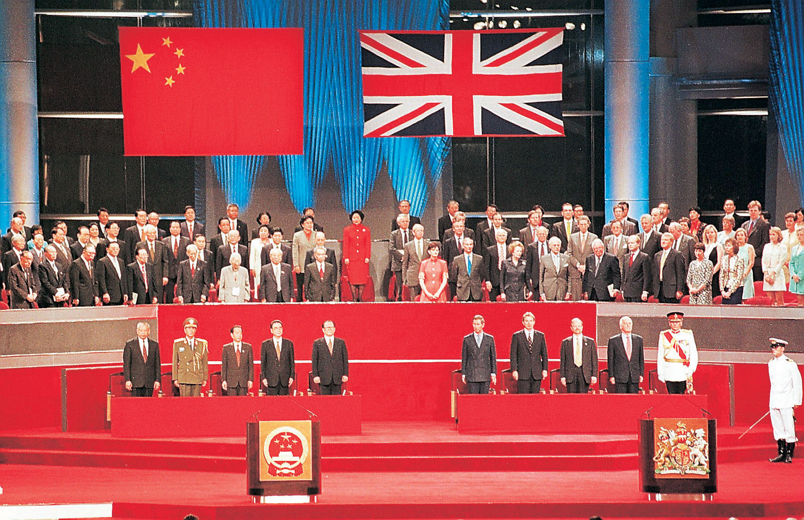 Hong Kong Handover 1 July 1997