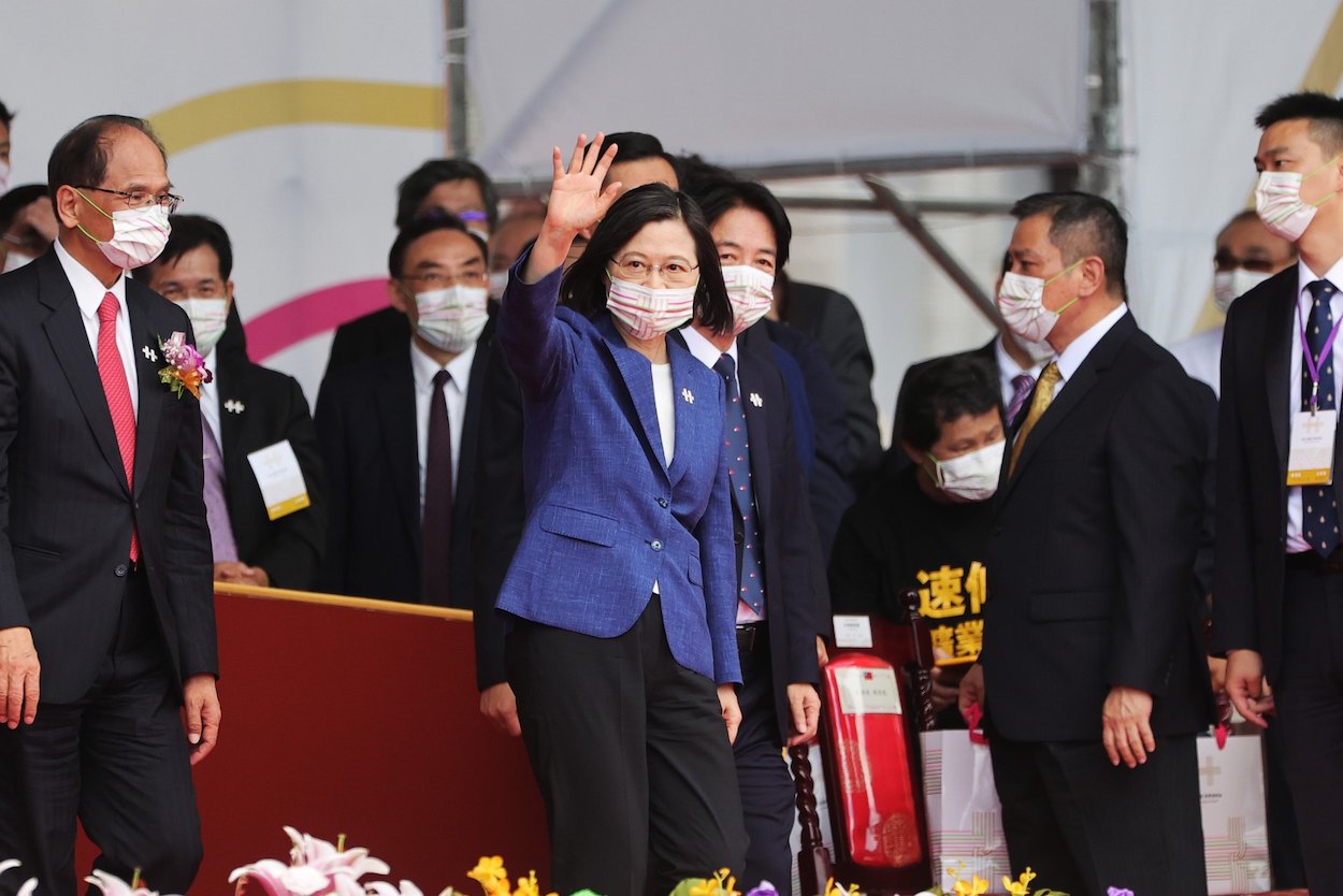 Photo of Tsai Ing-wen, Xi Jinping oslovuje víkend národného sviatku ROC